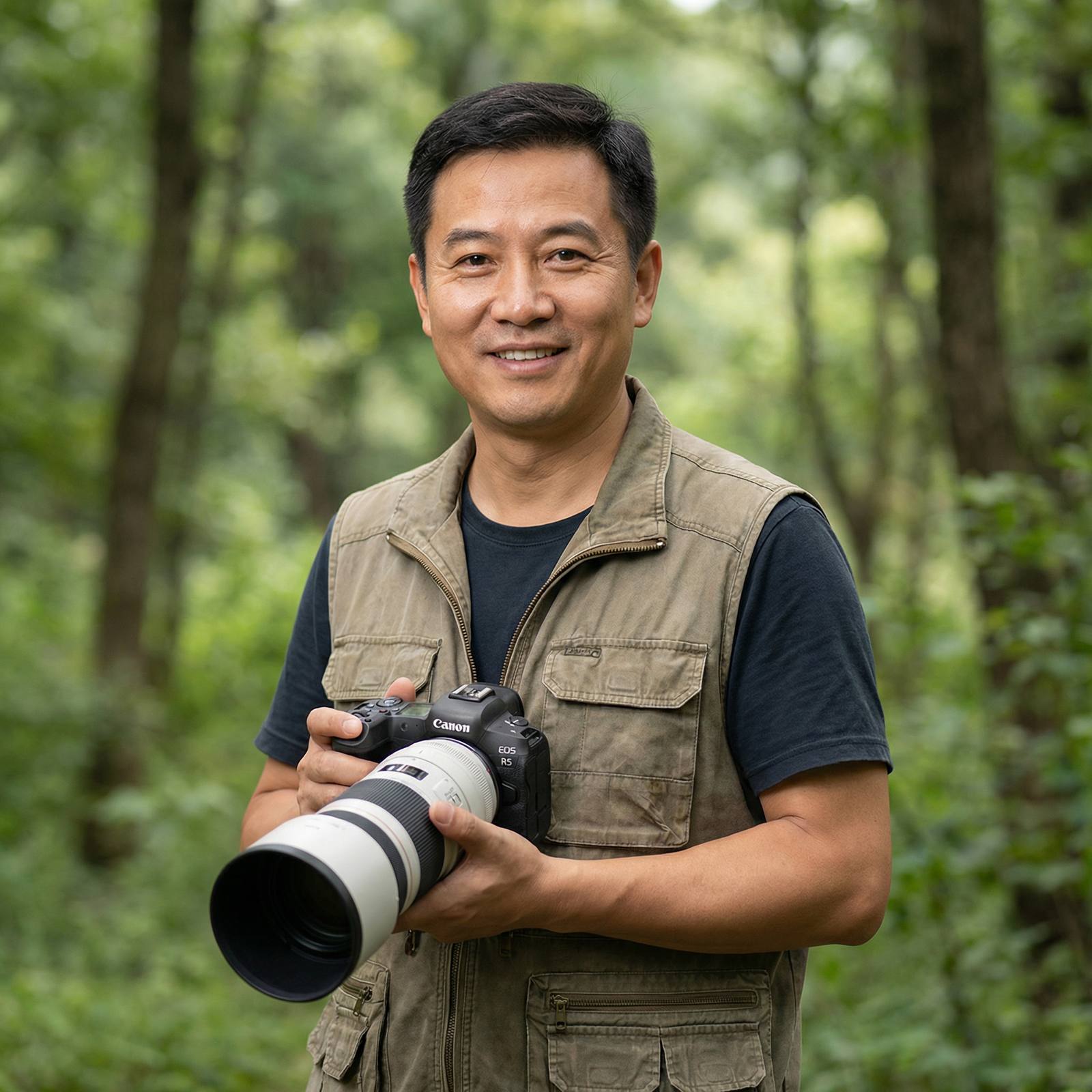 黄色仓库动物写真导演